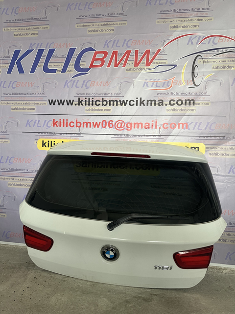 BMW F20 116 118 120 ÇIKMA ORJİNAL BAGAJ KAPAĞI BEYAZ